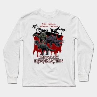 Jurassic Reanimation Design 2 Long Sleeve T-Shirt